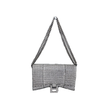 PRELOVED BALENCIAGA HOURGLASS CRYSTAL WALLET ON CHAIN