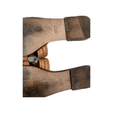 HERMES ORAN SANDAL STUD IN GOLD