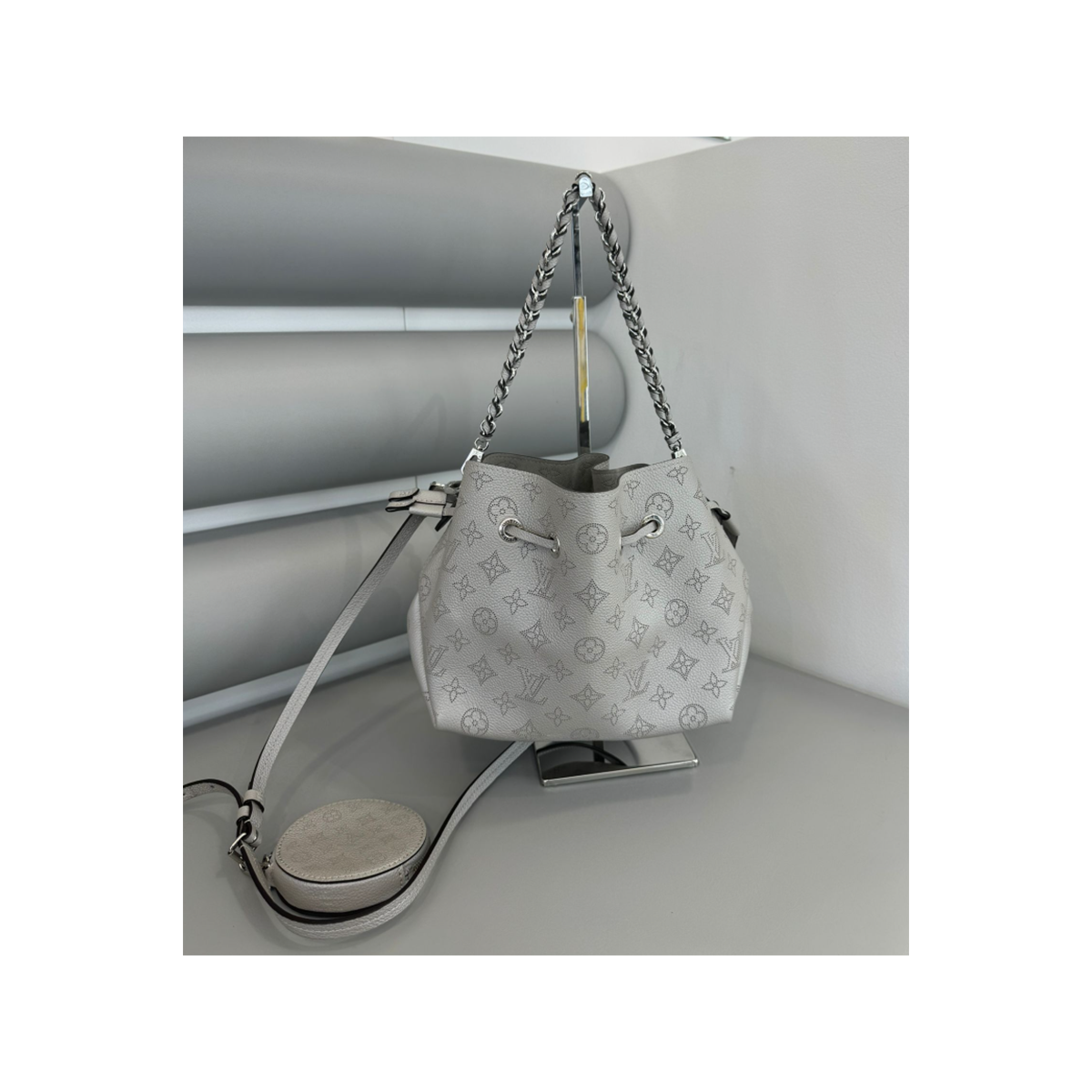PRELOVED LOUIS VUITTON BELLA BUCKET BAG IN GALET