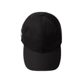PRADA RE-NYLON BASEBALL CAP IN BLACK