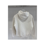 PRELOVED DIOR OBLIQUE RELAXED-FIT HOODIE IN OFF WHITE