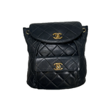 CHANEL VINTAGE DUMA LEATHER BACKPACK