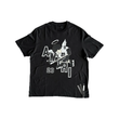 AMIRI HOLR RENFREW BLACK AND WHITE HOCKEY LOGO T-SHIRT