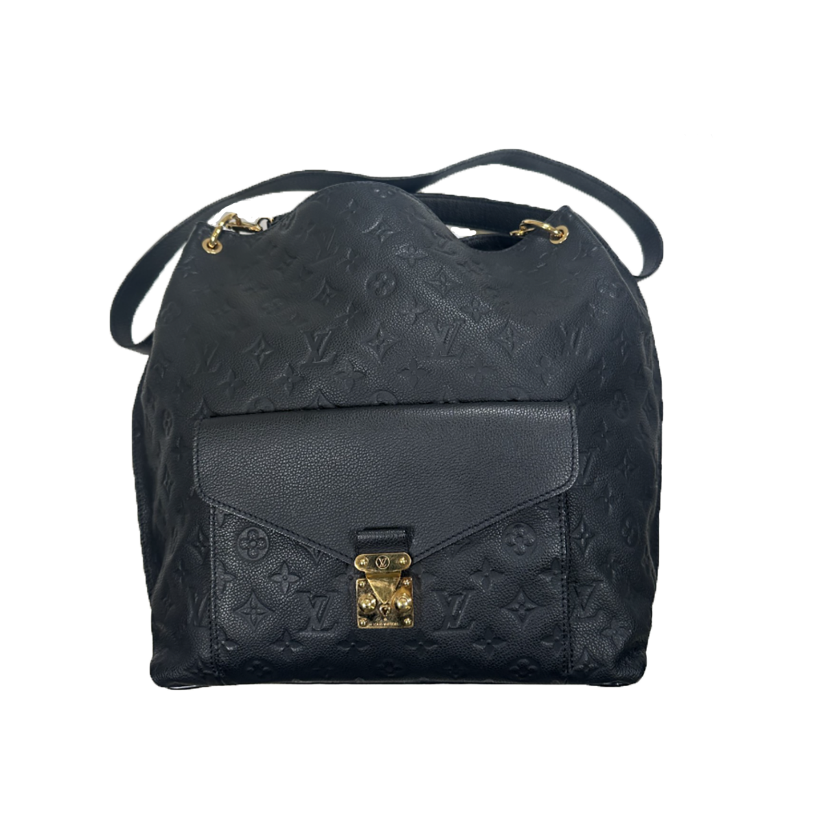 PRELOVED LOUIS VUITTON METIS EMPREINTE HOBO BAG IN BLACK