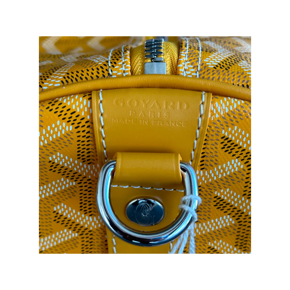 GOYARD BOSTON 50 DUFFLE BAG IN YELLOW