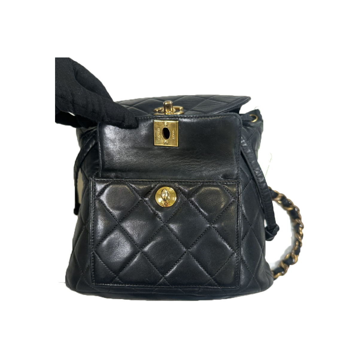 CHANEL VINTAGE DUMA LEATHER BACKPACK