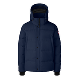 CANADA GOOSE WYNDHAM PARKA ICONIC BADGE IN ATLANTIC NAVY