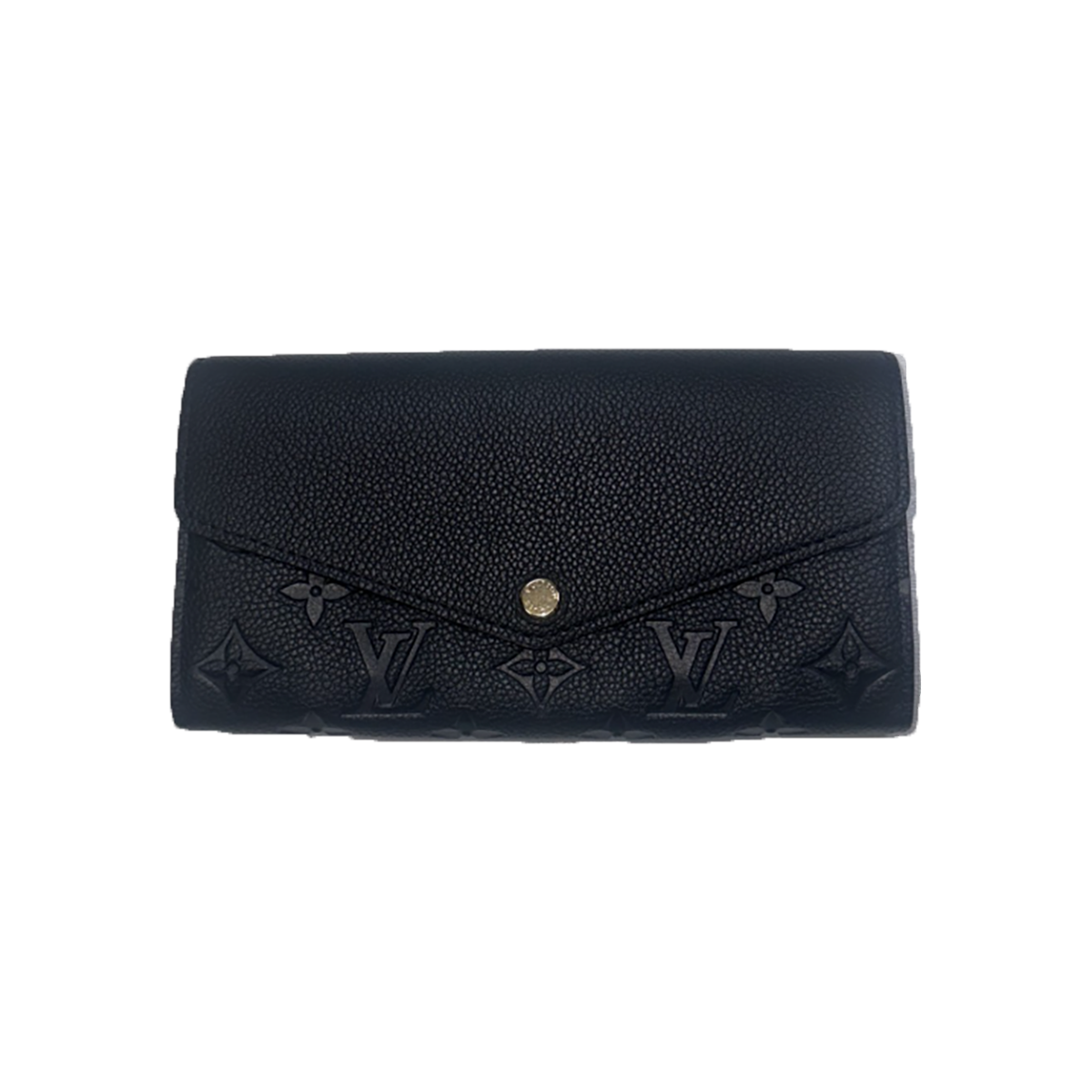 PRELOVED LOUIS VUITTON PORTEFEUILLE SARAH PURSE IN BLACK