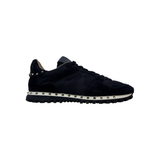 PRELOVED VALENTINO ROCKSTUD TRAINERS IN BLACK