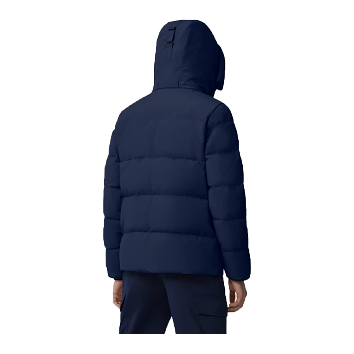 CANADA GOOSE WYNDHAM PARKA ICONIC BADGE IN ATLANTIC NAVY