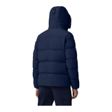 CANADA GOOSE WYNDHAM PARKA ICONIC BADGE IN ATLANTIC NAVY