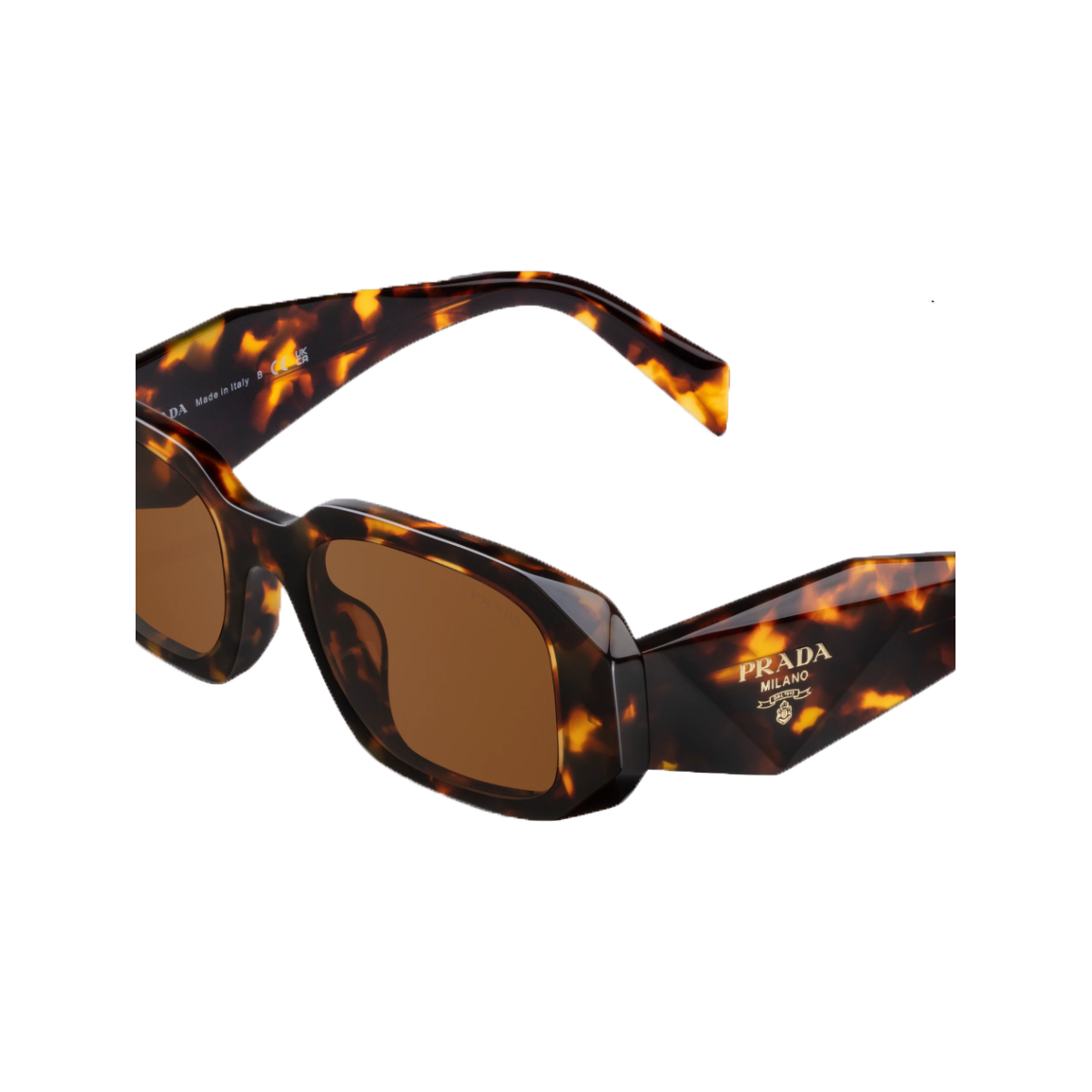 PRADA CAMEL BEIGE LENSES PRADA SYMBOLE SUNGLASSES
