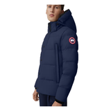 CANADA GOOSE WYNDHAM PARKA ICONIC BADGE IN ATLANTIC NAVY