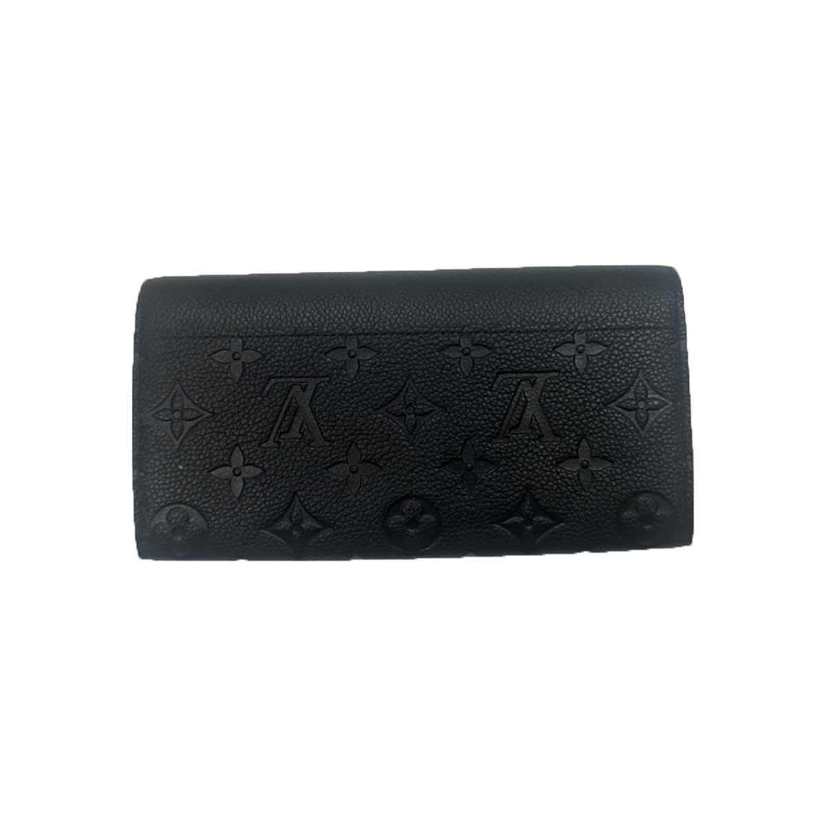 PRELOVED LOUIS VUITTON PORTEFEUILLE SARAH PURSE IN BLACK