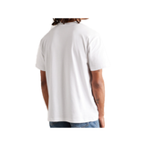GUCCI CHEST LOGO PRINT CHEST T-SHIRT IN WHITE