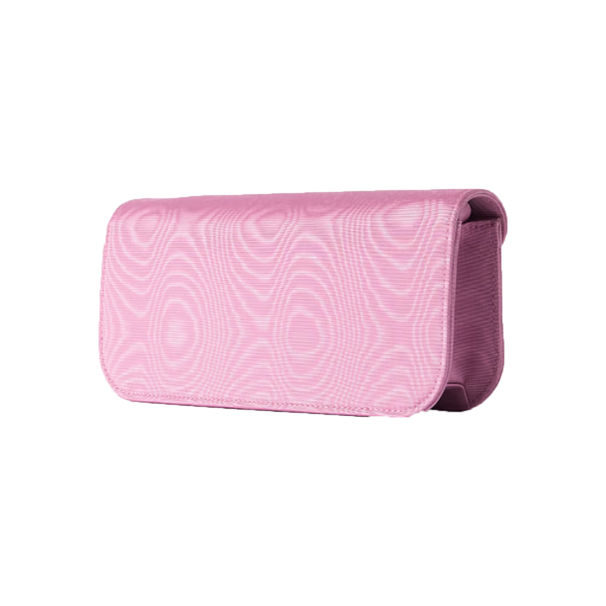 VALENTINO LOCO EMBELLISHED MOIRE BAG IN PINK