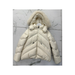 PRELOVED MONCLER JUNIOR FUR JACKET IN WHITE