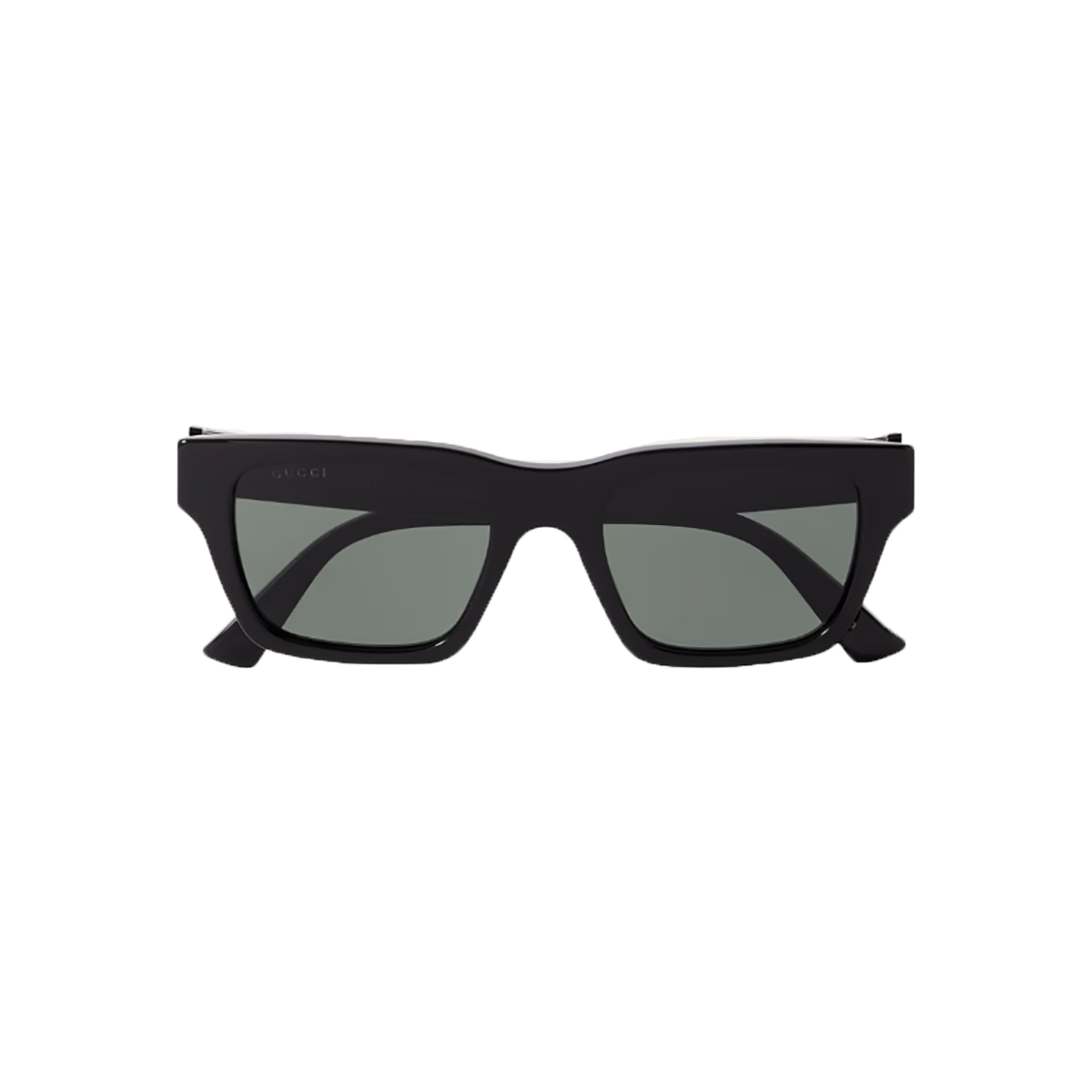 GUCCI SQUARE-FRAME SUNGLASSES IN BLACK