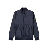 STONE ISLAND CRINKLE REPS JACKET IN NAVY BLUE