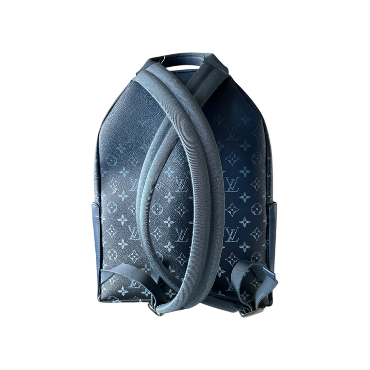 LOUIS VUITTON BLACK AND BLUE GRADIENT MONOGRAM DISCOVERY BACKPACK
