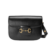 GUCCI HORSEBIT 1955 MEDIUM SHOULDER BAG IN BLACK