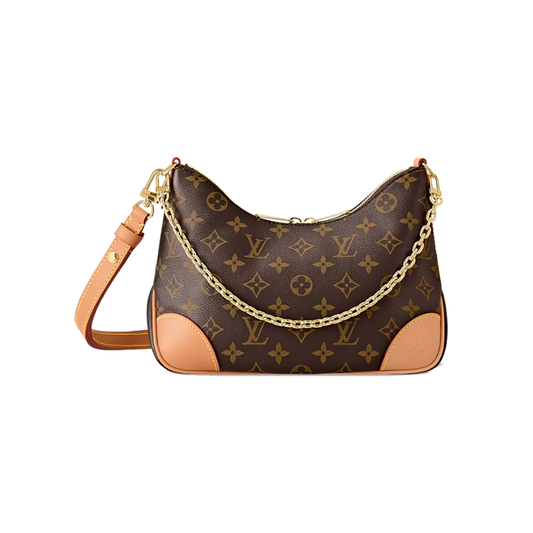 LOUIS VUITTON BOULOGNE MONOGRAM PM BAG IN BROWN