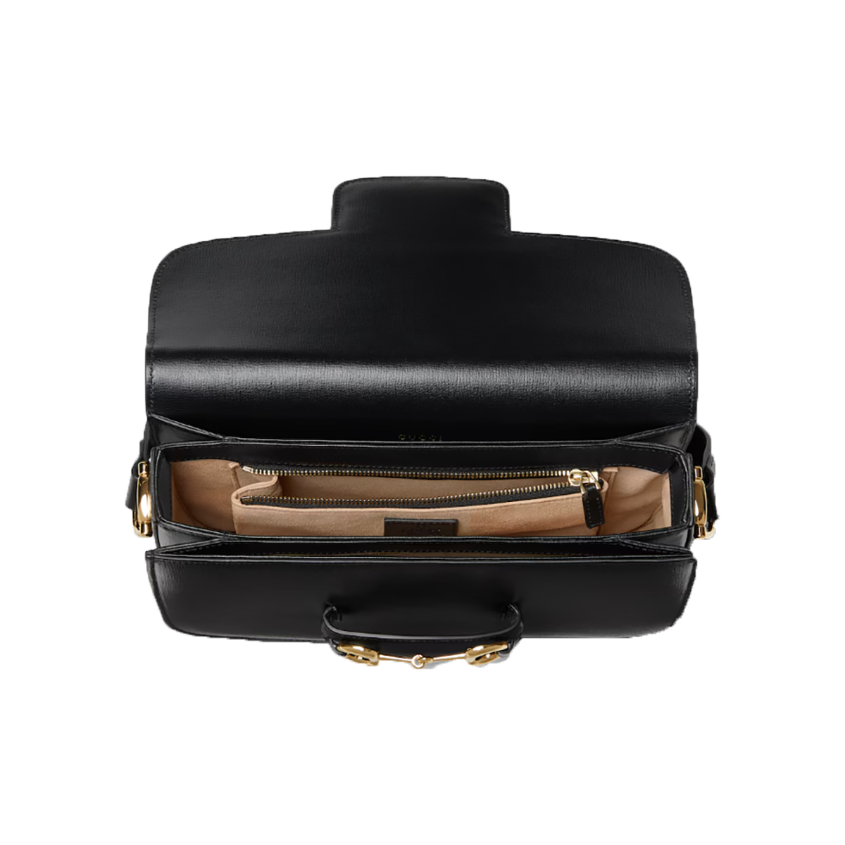 GUCCI HORSEBIT 1955 MEDIUM SHOULDER BAG IN BLACK