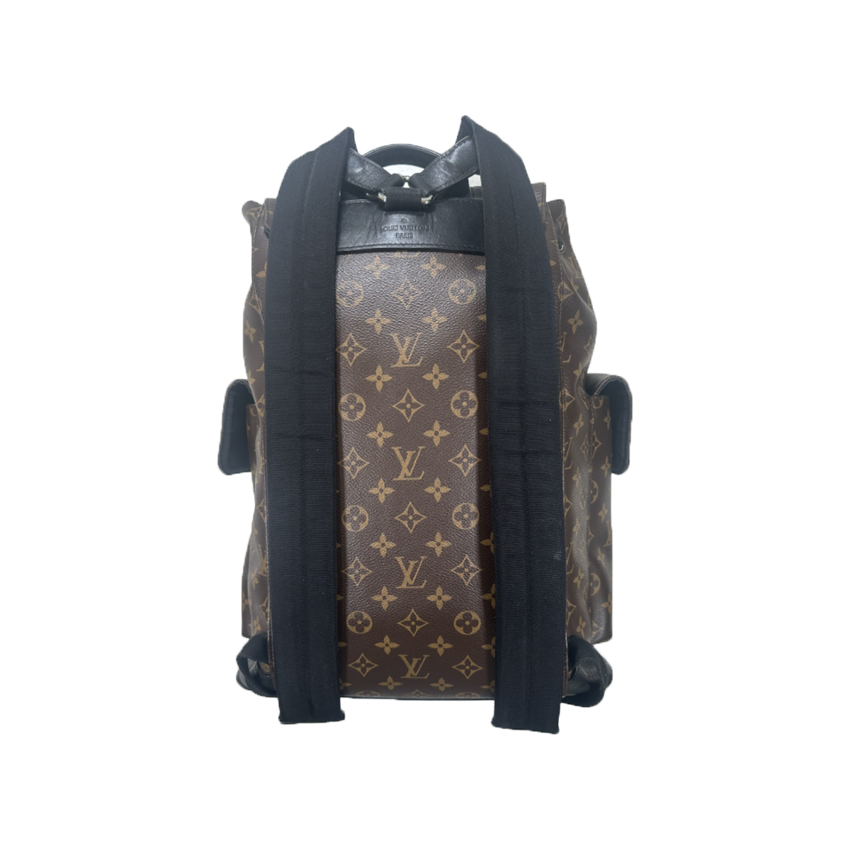 PRELOVED LOUIS VUITTON CHRISTOPHER MM BACKPACK IN BROWN