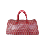 GOYARD BOSTON 50 DUFFEL BAG IN RED