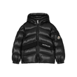 MONCLER JUNIOR GROSEILLER GIUBBOTTO JACKET IN BLACK