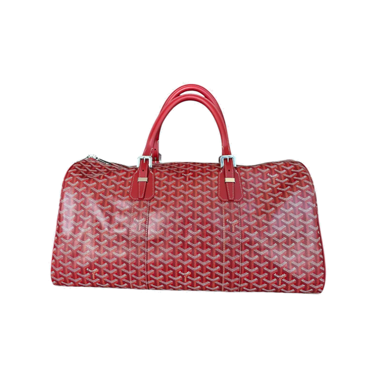 GOYARD BOSTON 50 DUFFEL BAG IN RED
