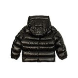 MONCLER JUNIOR GROSEILLER GIUBBOTTO JACKET IN BLACK