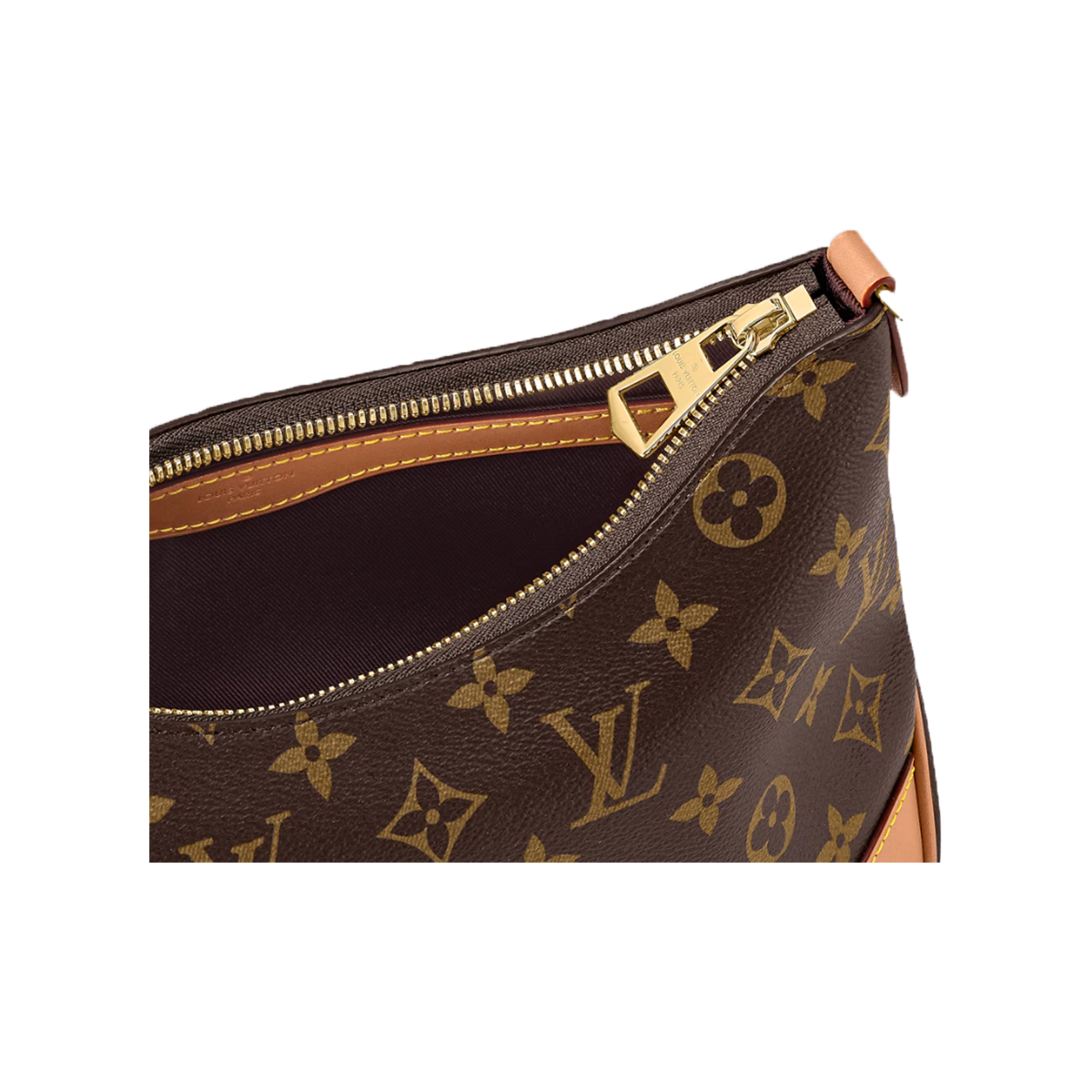 LOUIS VUITTON BOULOGNE MONOGRAM PM BAG IN BROWN