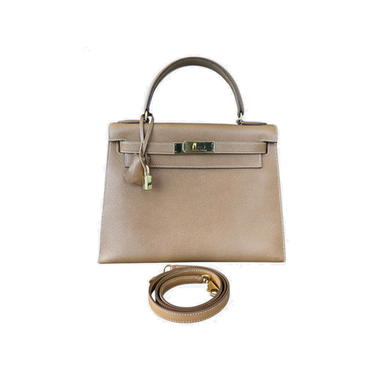 PRELOVED HERMES EPSOM KELLY 28 IN BROWN