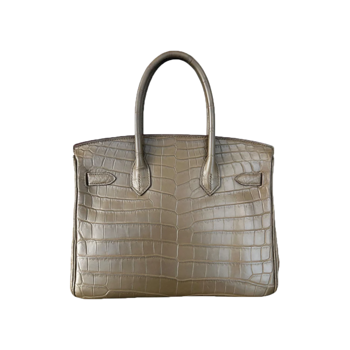 PRELOVED HERMES MATTE GRIS CROCODILE BIRKIN 30