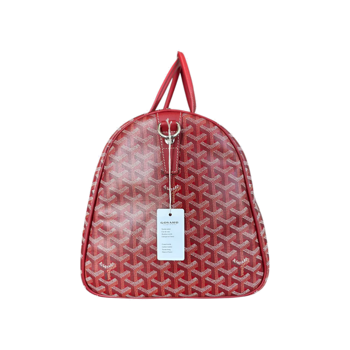 GOYARD BOSTON 50 DUFFEL BAG IN RED