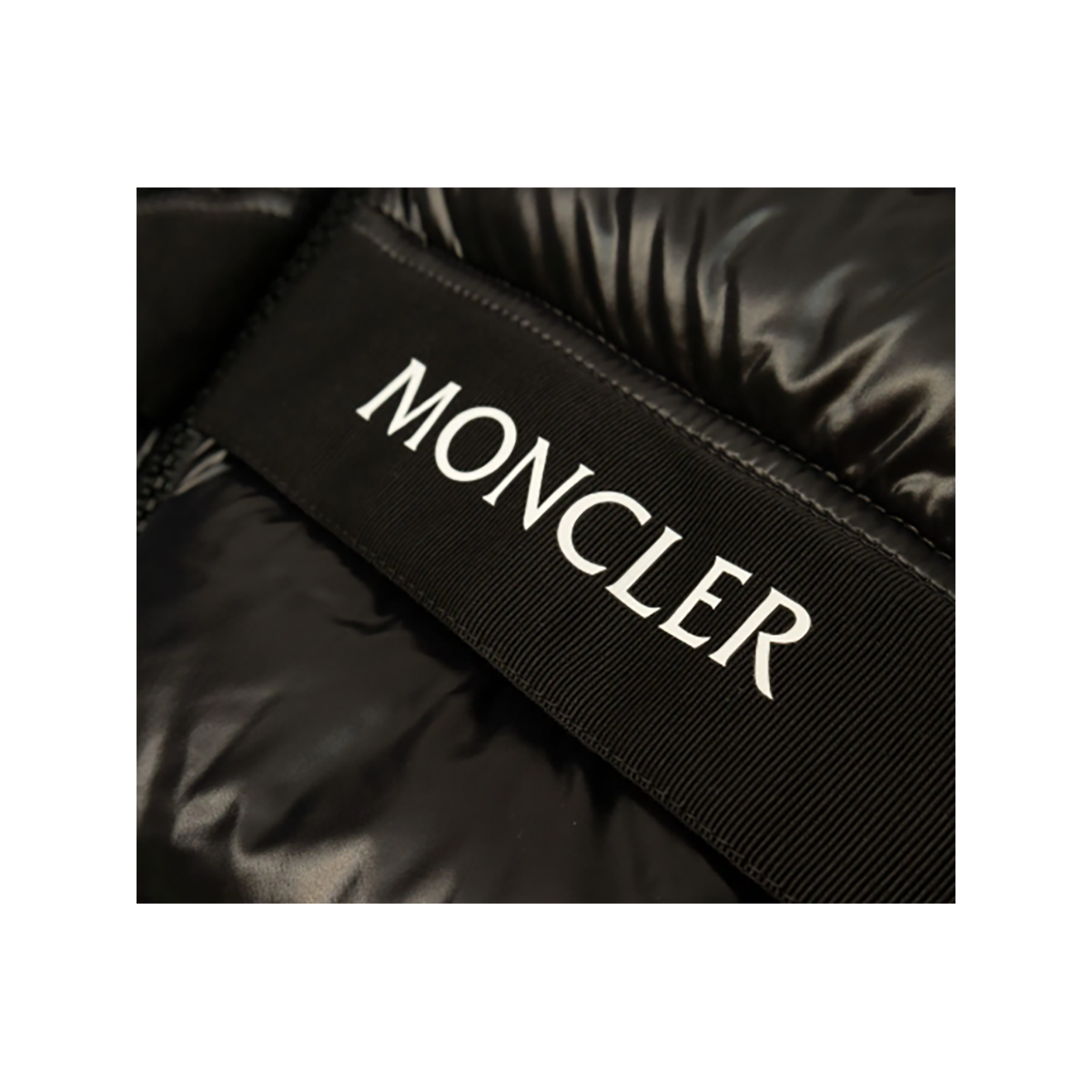 MONCLER JUNIOR GROSEILLER GIUBBOTTO JACKET IN BLACK