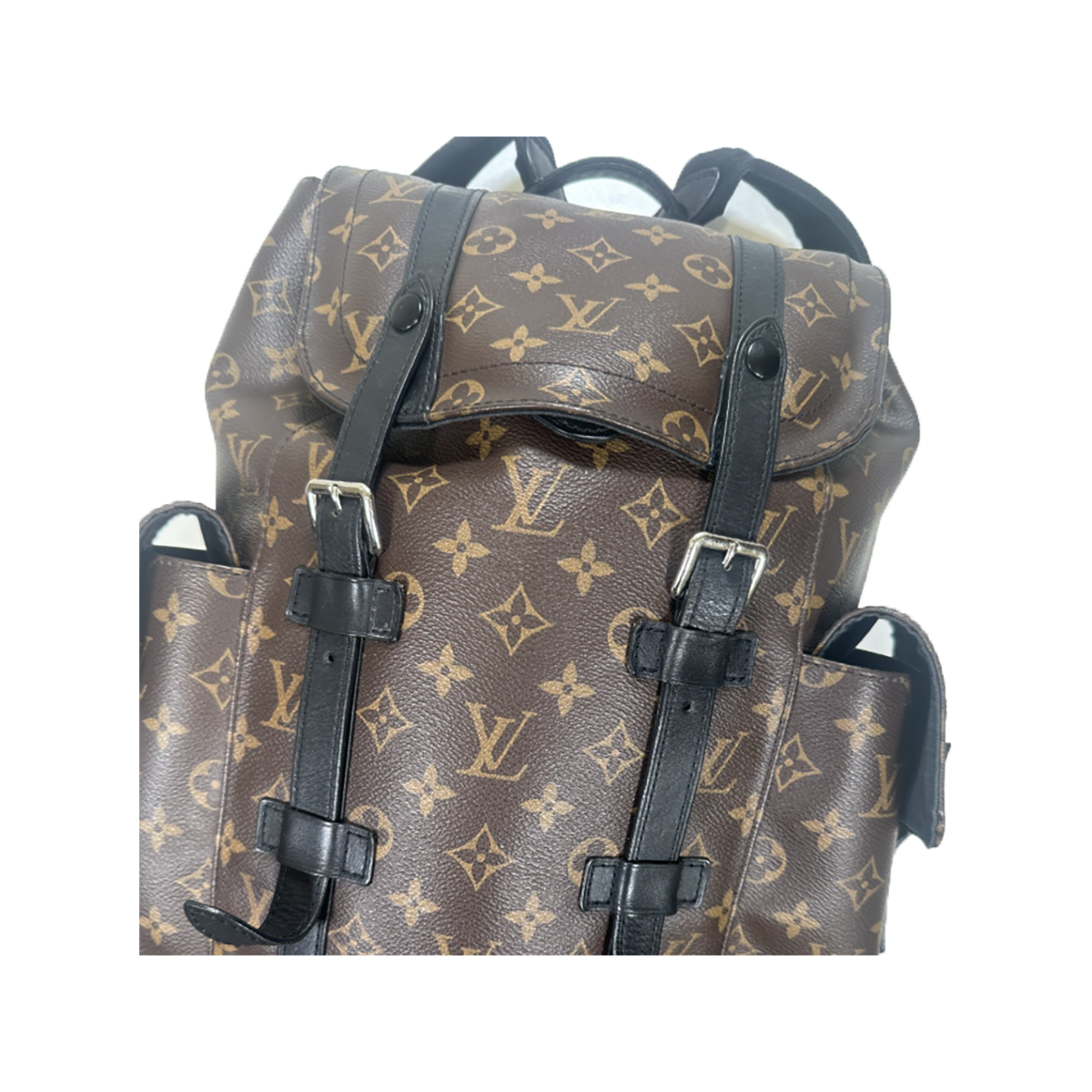 PRELOVED LOUIS VUITTON CHRISTOPHER MM BACKPACK IN BROWN