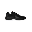 PRADA AMERICAS CUP LEATHER TRAINERS IN BLACK