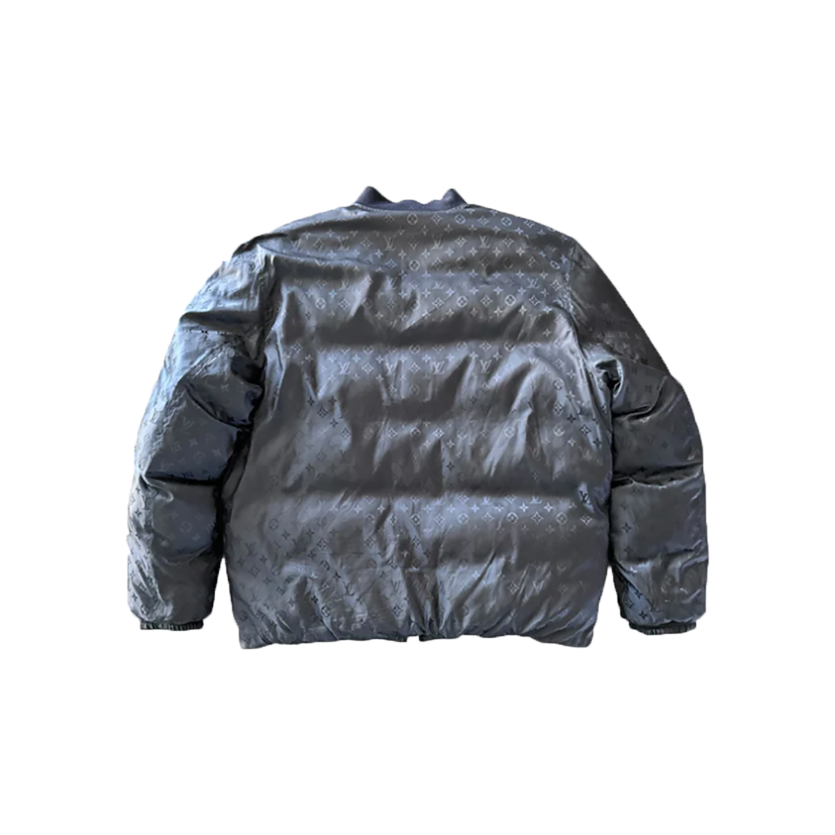 PRELOVED LOUIS VUITTON MONOGRAM REVERSIBLE PUFFER COAT IN  BLACK