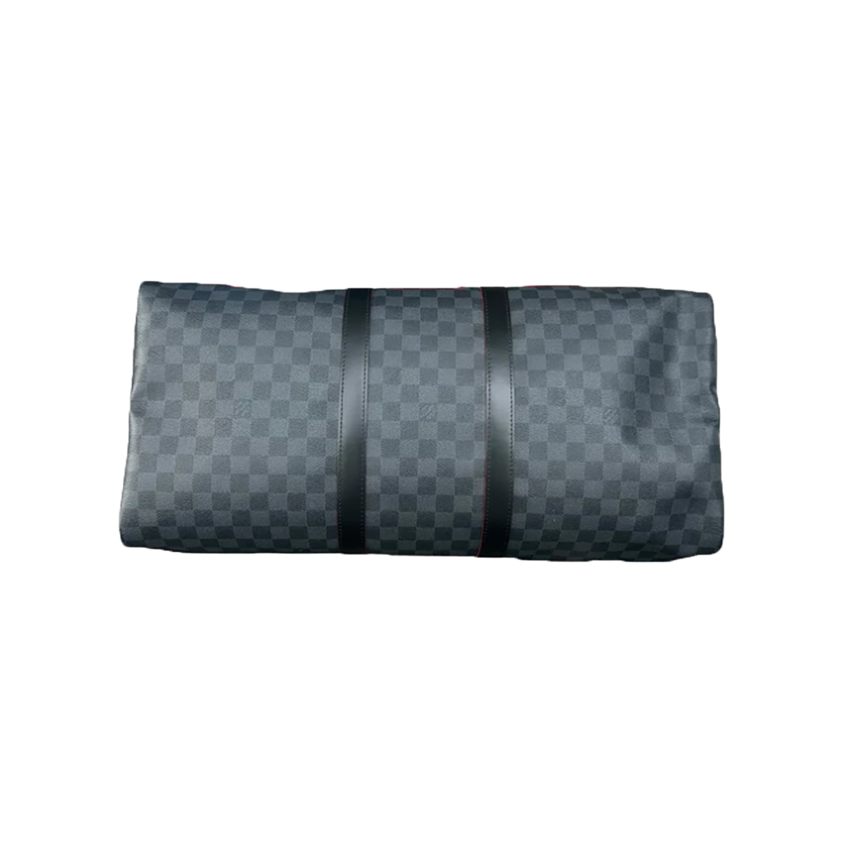 LOUIS VUITTON DAMIER GRAPHITE ALPS KEEPALL 55 IN BLACK