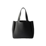 PRADA MEDIUM LEATHER TOTE BAG IN BLACK
