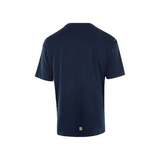 GIVENCHY GRAPHIC-PRINT LOGO T-SHIRT IN NAVY
