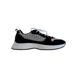 PRELOVED DIOR B25 OBLIQUE CANVAS RUNNER TRAINERS IN BLACK