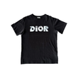 PRELOVED DIOR DANIEL ARSHAM T-SHIRT IN BLACK AND BLUE