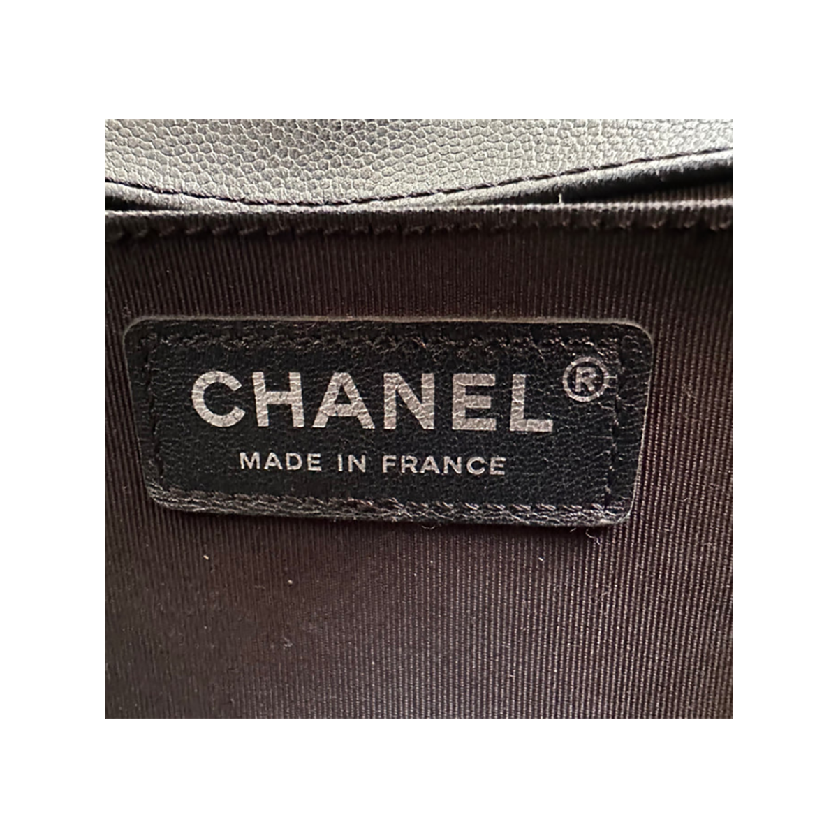 PRELOVED CHANEL SO BLACK CALFSKIN QUILTED MEDIUM BOY BAG