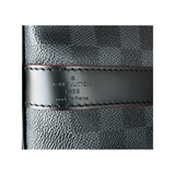 LOUIS VUITTON DAMIER GRAPHITE ALPS KEEPALL 55 IN BLACK
