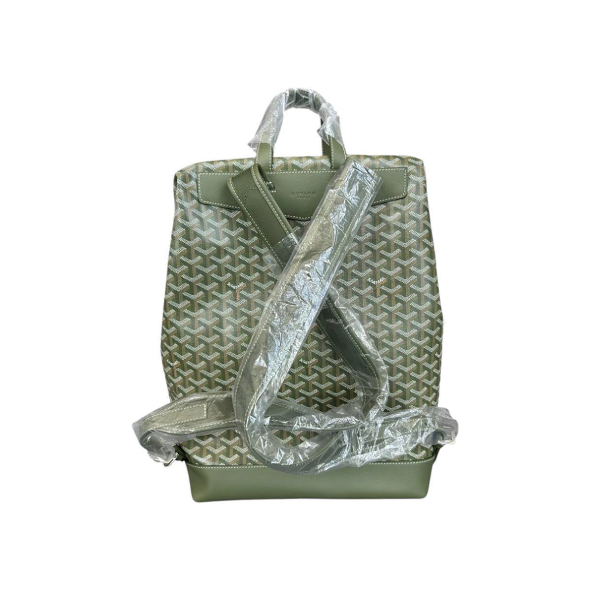GOYARD KHAKI CIASALPIN BACKPACK