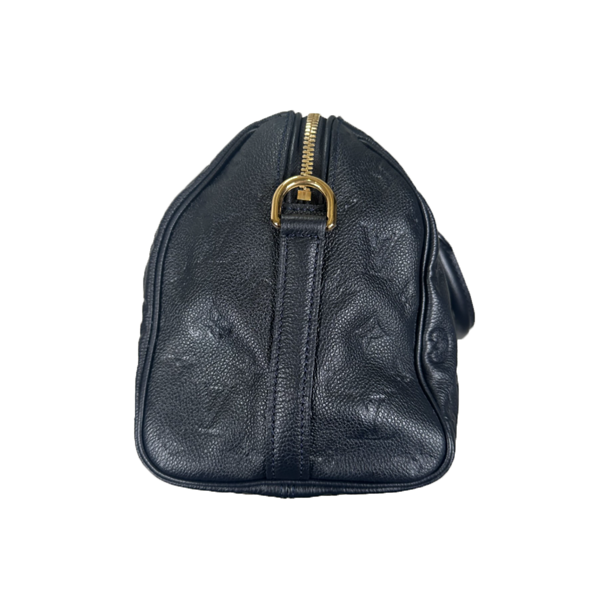 PRELOVED LOUIS VUITTON SPEEDY BANDOULIERE 25 IN NAVY BLUE