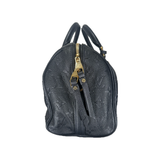 PRELOVED LOUIS VUITTON SPEEDY BANDOULIERE 25 IN NAVY BLUE
